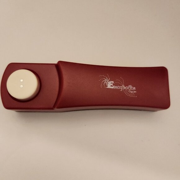 Tiny Double Dot Single Hole Punch Long Reach Emagination paper Scrapbook Craft - Picture 1 of 6